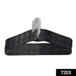 Stainless Steel Hangers – Durable 10-Pack Wardrobe Organiser | BathNova