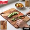 Wooden Chopping Board and Cutting Board for Kitchen 10 x 14 Inch (1...