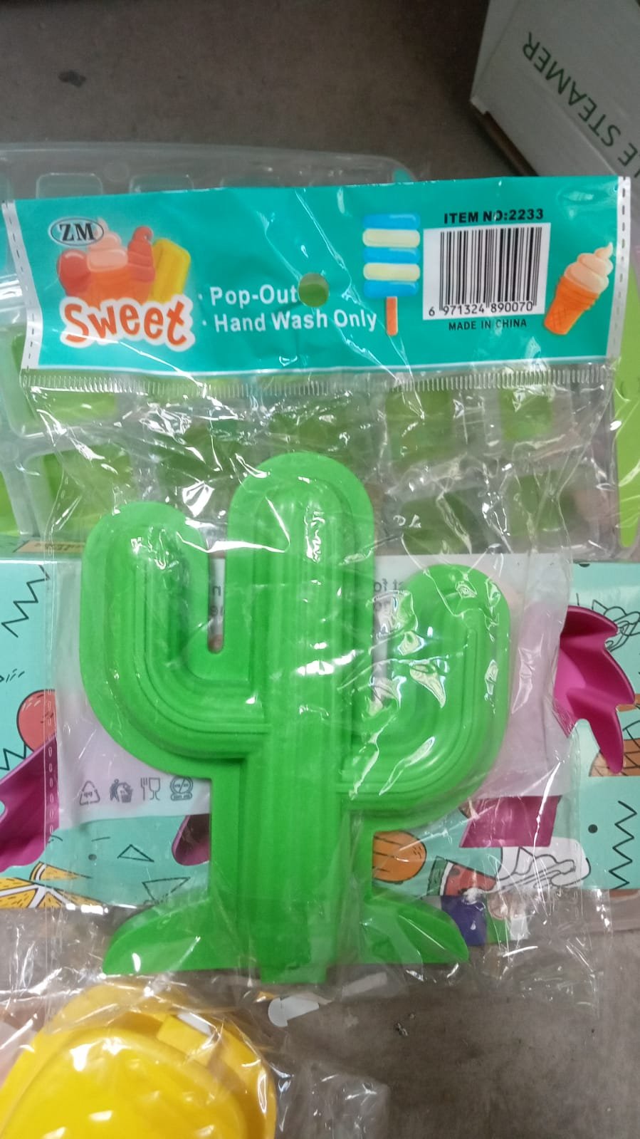 Cactus Silicone Ice Cream Mold – Fun DIY Treats | ChillPour