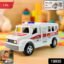 Friction Powered Ambulance Toy – Safe Durable Kids Play Vehicle
