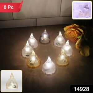 734cf99d-6c17-4f69-818c-508f9094a610 LED Flameless Decorative Diyas – Set of 8 Crystal-Style Lights