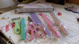 Kitchen Knife Set – Professional 6 Pc Steel with Storage | CookAura