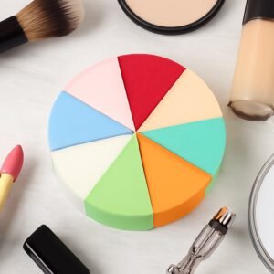 Triangle Makeup Sponge – 8 Pcs Set for Flawless Blending | BeautyBare