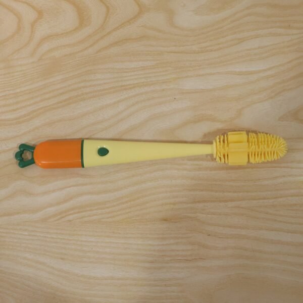3 in 1 Bottle Cleaning Brush – Gentle & Reusable with Silicone Head