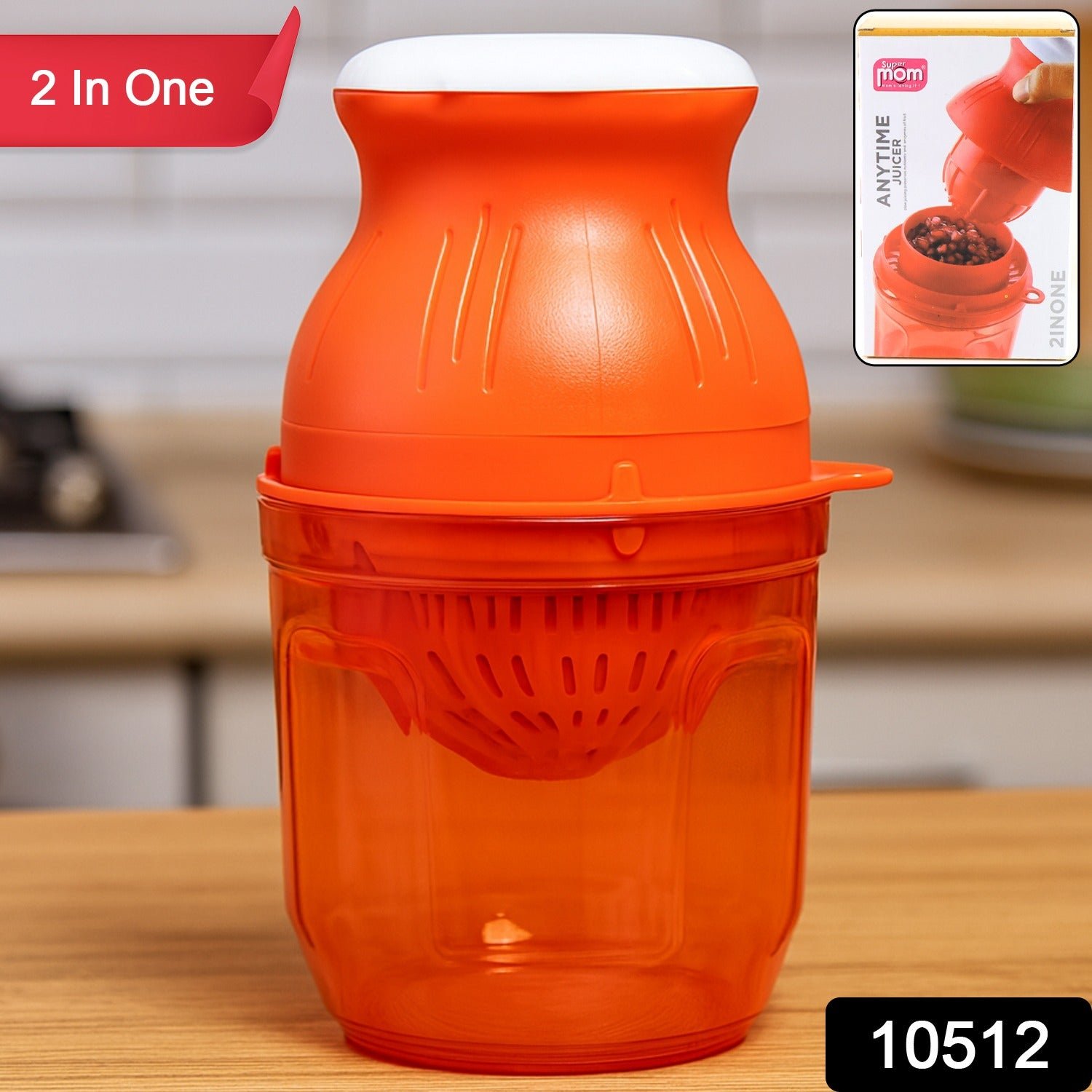 Manual Juicer – Portable Supermom Handheld for Fresh Juice