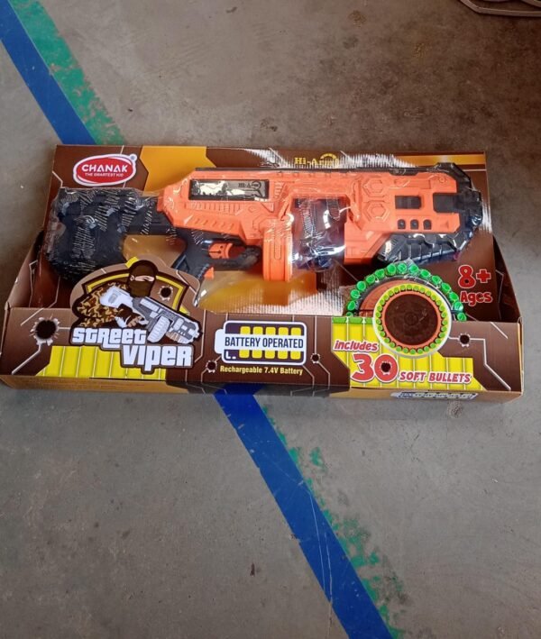 751000d2-841b-4325-9ccc-4b3ec0dbdc8b Toy Gun with Soft Bullets – 30-Shot Street Viper | Aditi