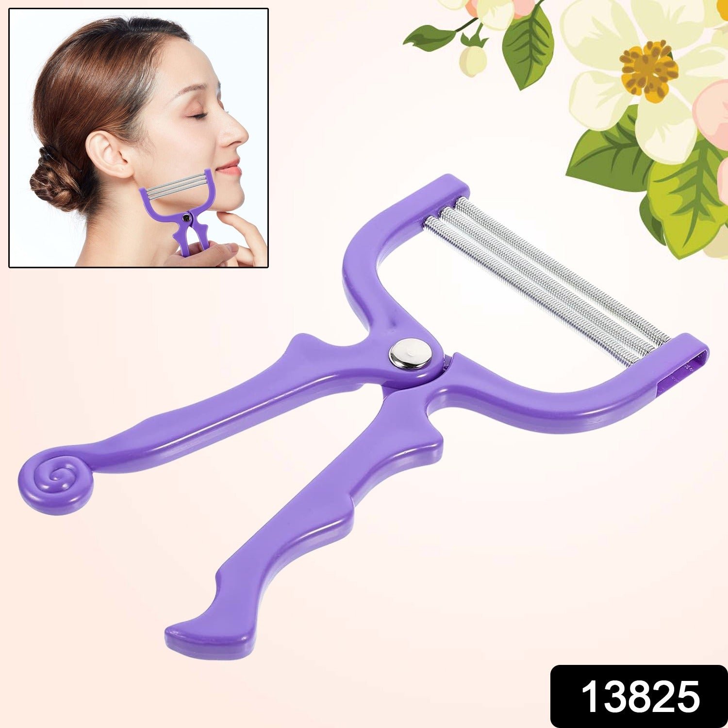 Facial Hair Remover Threading Tool – Precise & Portable | Calm & Curl