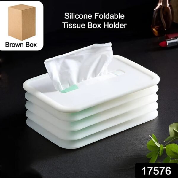 767b5c9f-936b-4260-bcb6-6d6fc3f3ff04 Silicone Tissue Holder – Foldable & Stylish for Home & Office