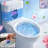 Toilet Bowl Cleaning Block – White Peach Fragrance Automatic Cleaner