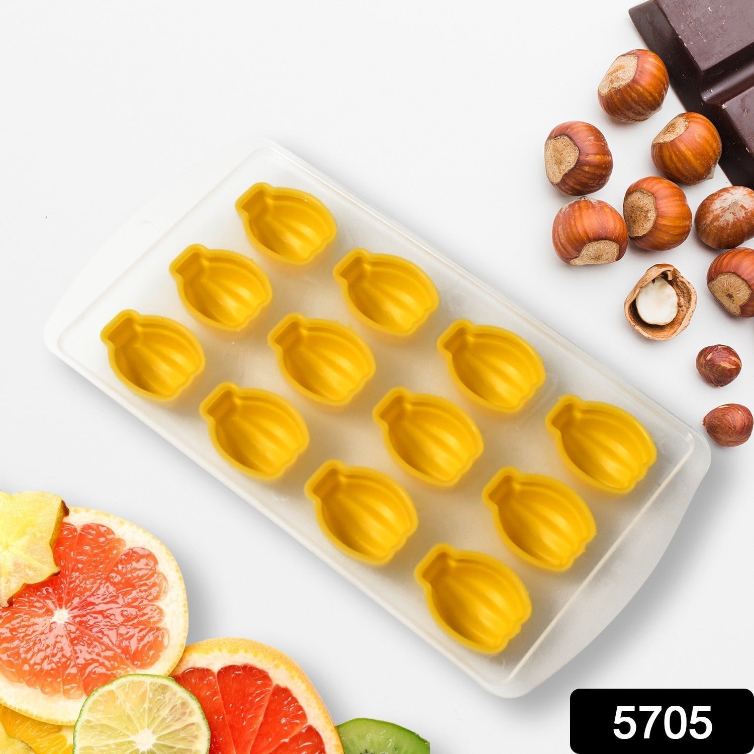 Fruit Ice Cube Tray – Silicone Multi-Shape Freezer Mold | Indo Glow