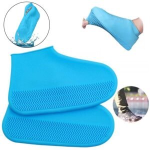 Silicone Rain Boot Covers Non Slip Foldable Protection