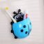 Ladybug Toothbrush Holder – Suction Hook Bathroom Organizer | BrushedUp