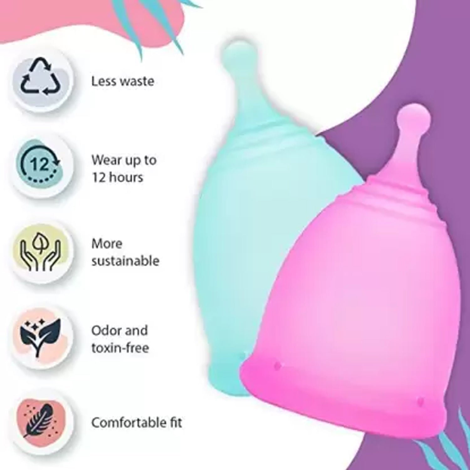 Reusable Menstrual Cup – Eco-Friendly Period Care | Happy Bathers