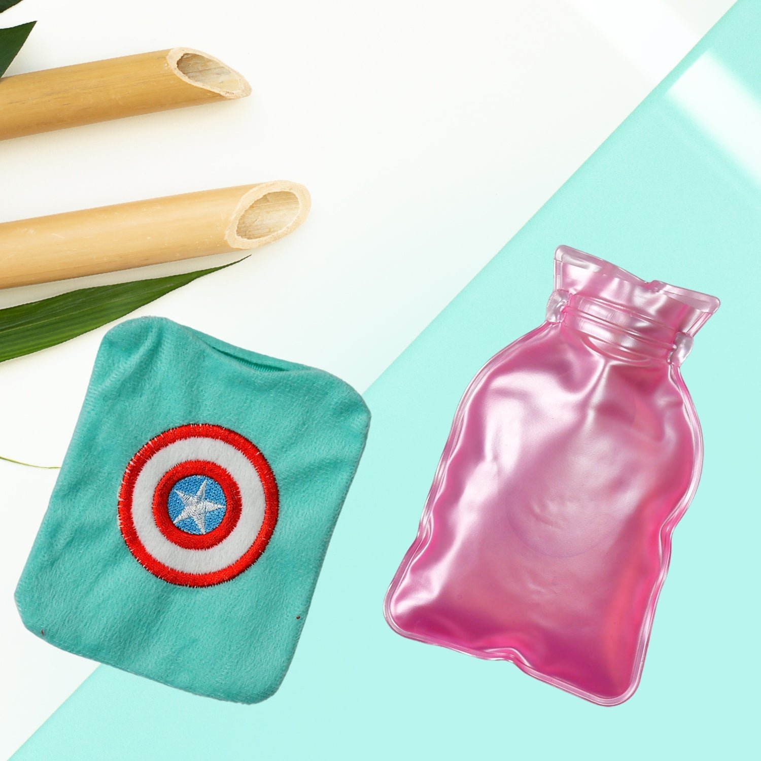 Hot Water Bag – Captain America Pain Relief Cover | Velvet Wellness