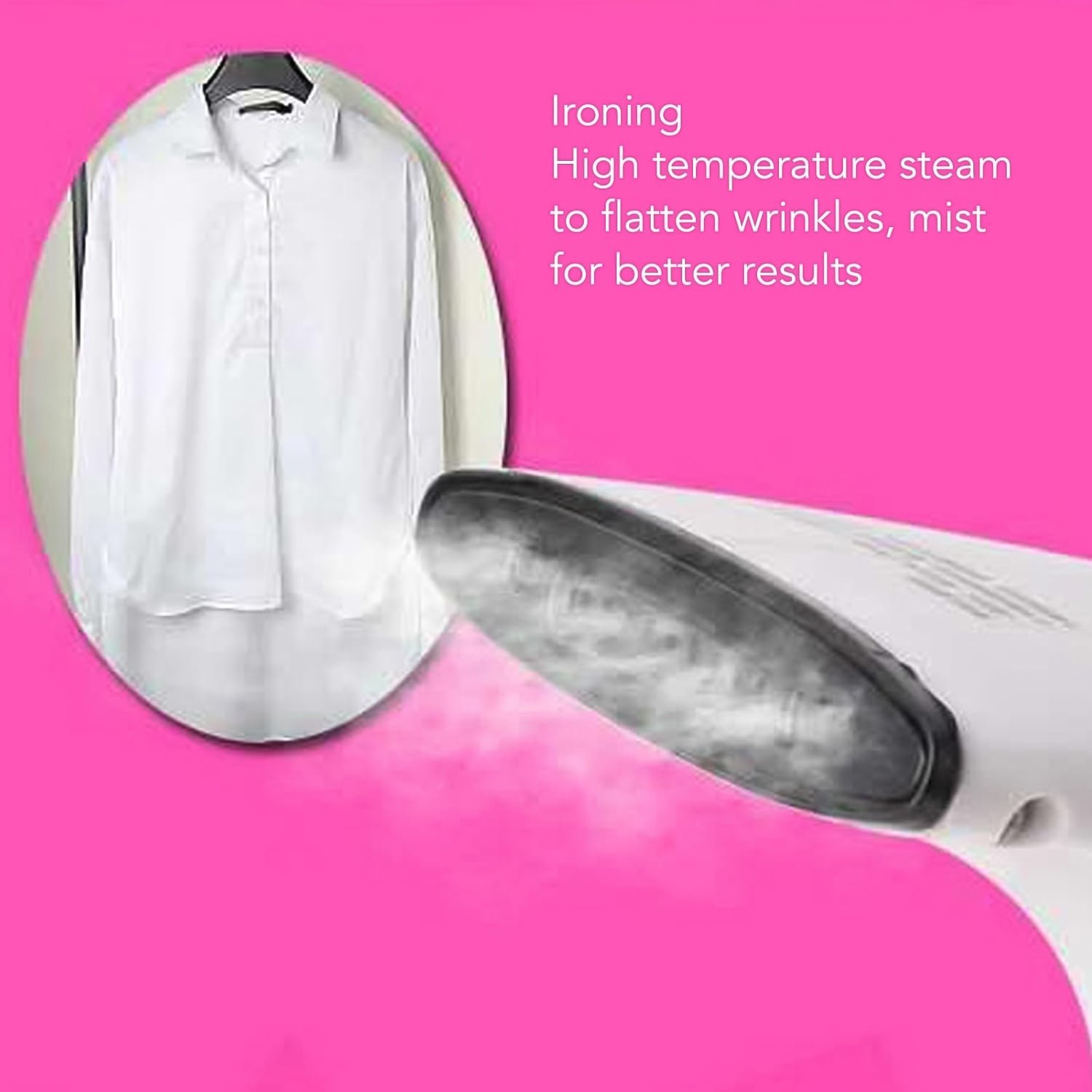 Handheld Garment Steamer – Portable Fabric & Facial Care