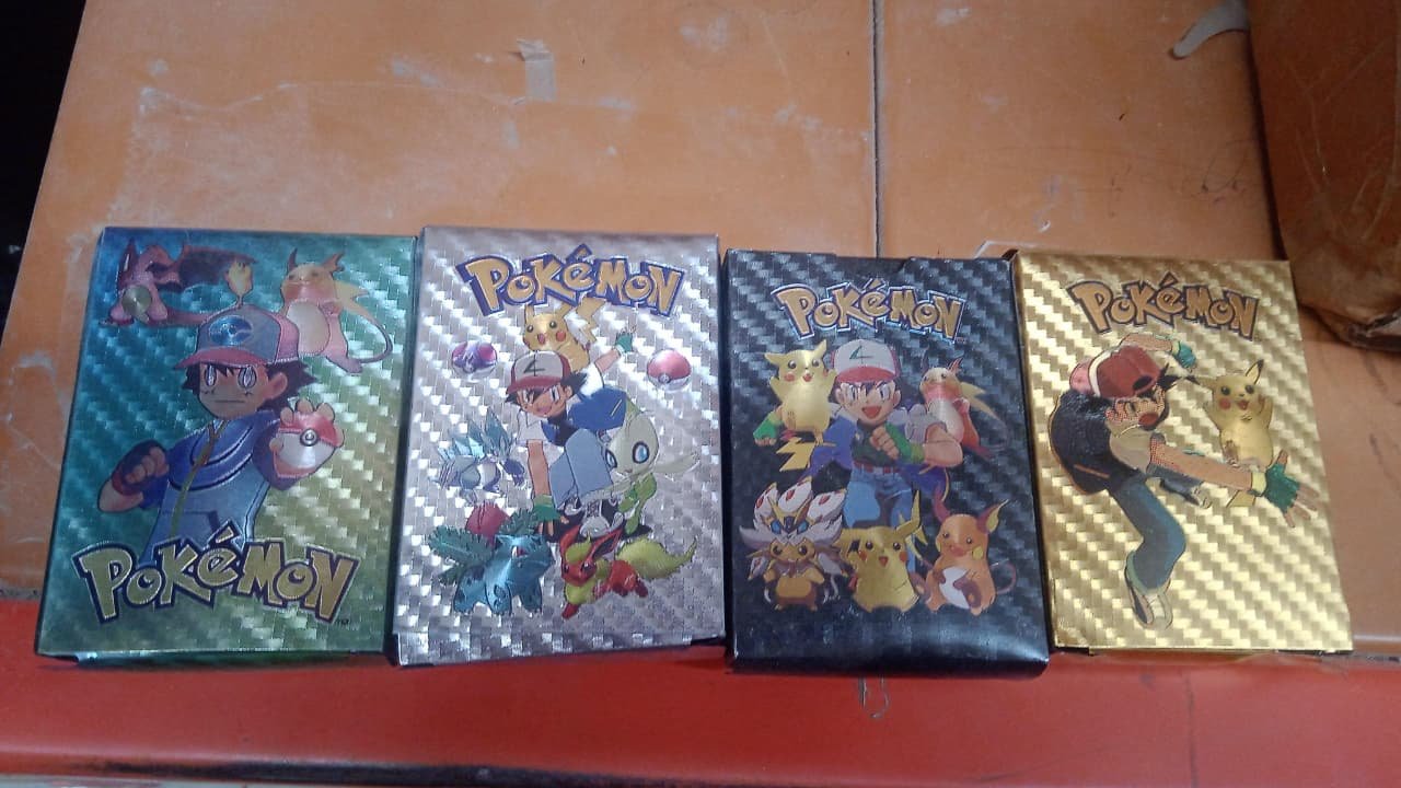 Golden Trading Cards – 55 Pcs Foil Set for Kids | Gamevana