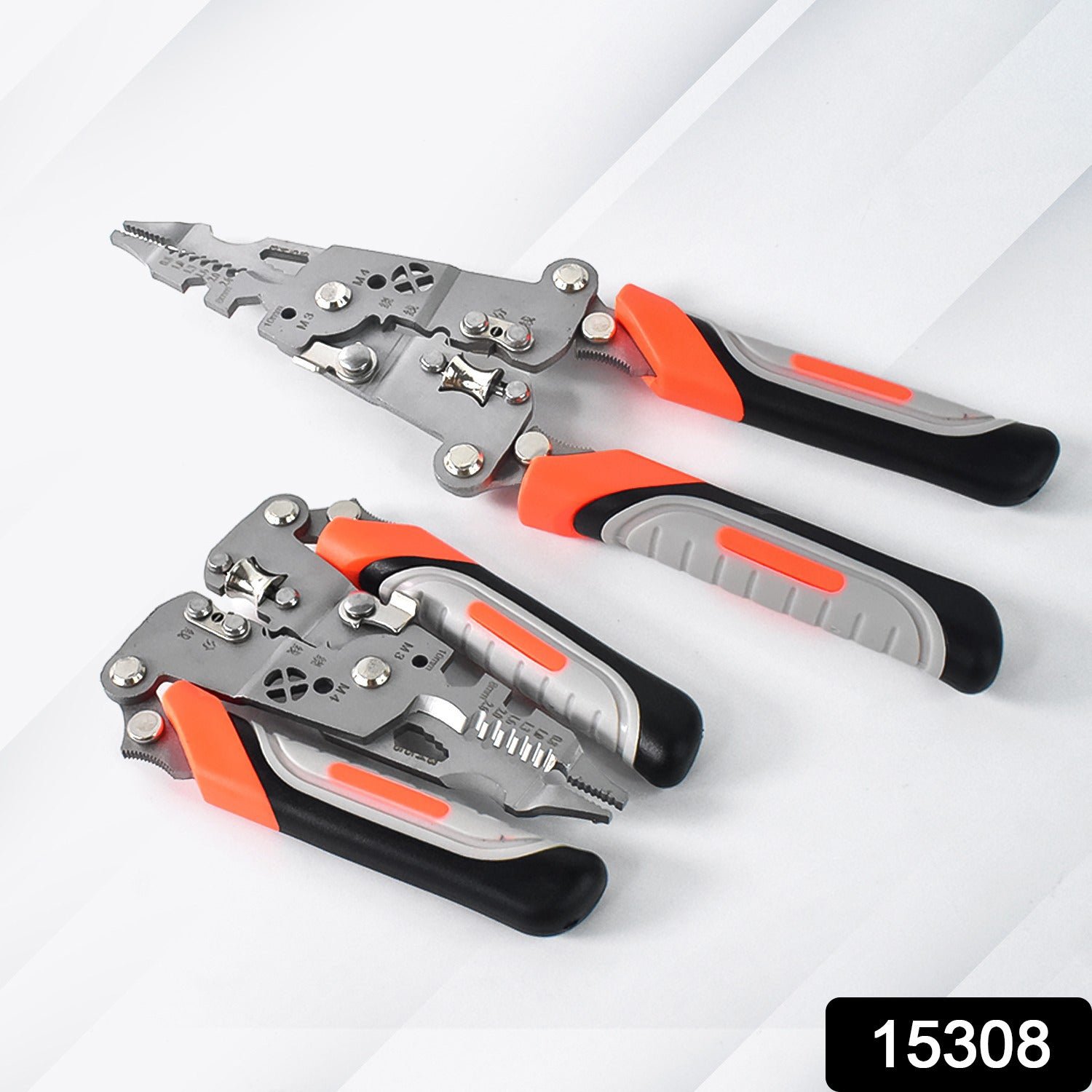 Wire Stripper Pliers 8-in-1 – Ergonomic Soft Grip Multi-Tool