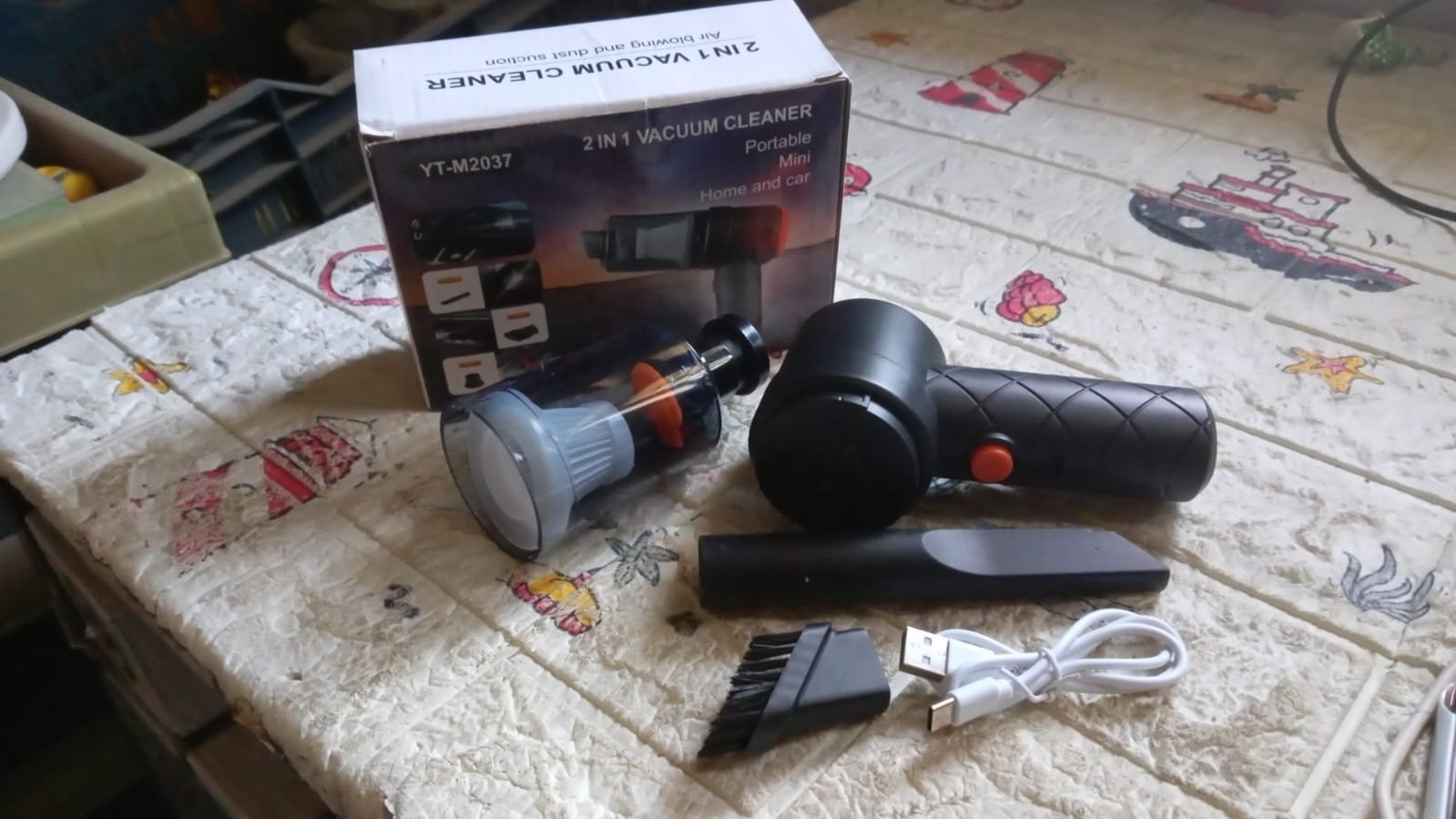 Car Vacuum Cleaner – High-Power, Portable & Wireless | Storenzo