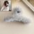 Plush Hair Claw Clip – Soft, Non-Slip & Stylish | Calm & Curl