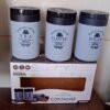 Airtight Food Containers – 3 Pc Tea Coffee Sugar Set | Tidy Table