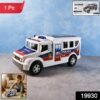 Police Van Toy – Friction Powered Realistic Kids Vehicle