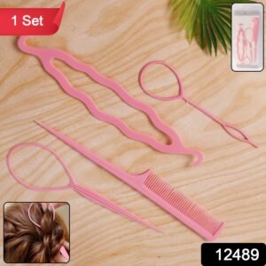 Hair Styling Tool Set – Easy & Gentle Braiding & Ponytails