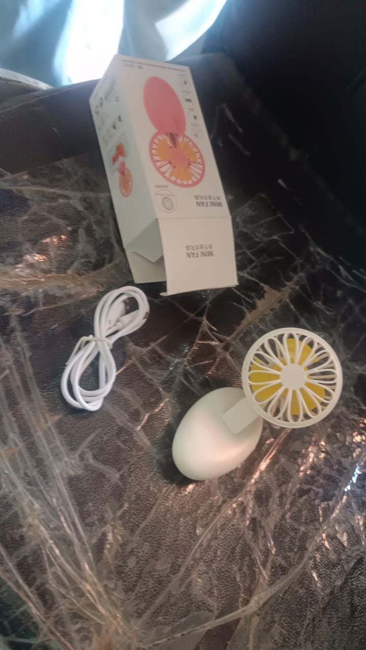 Mini USB Handheld Fan – Portable & Rechargeable Cooling | VoltDesk