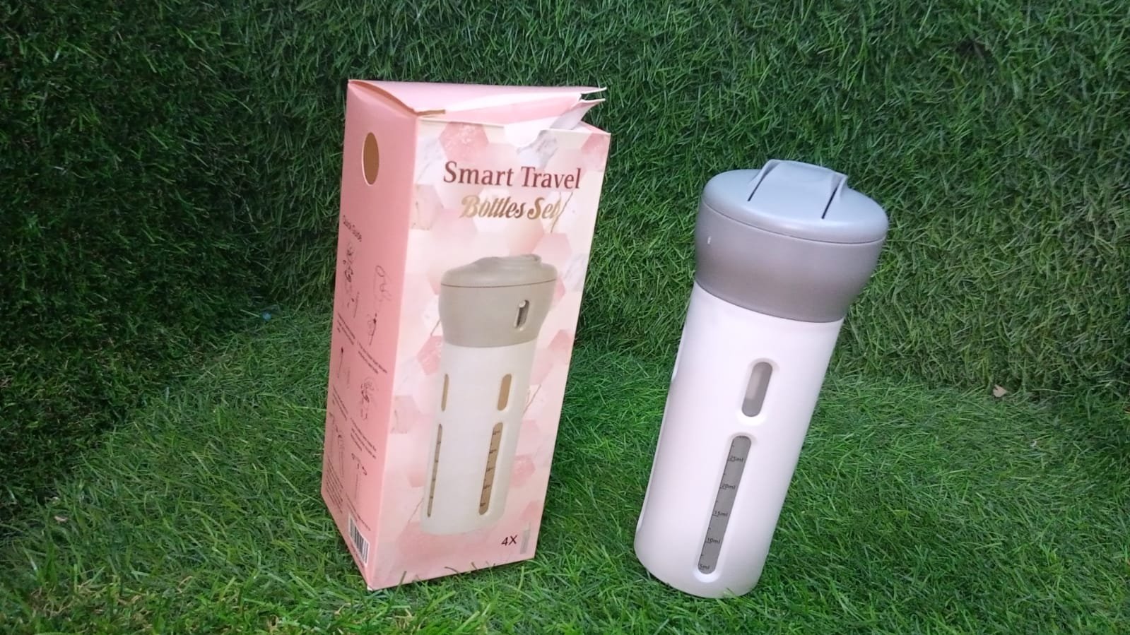 Travel Dispenser Bottle Set – 4-in-1 Leak-Proof | FERVENT