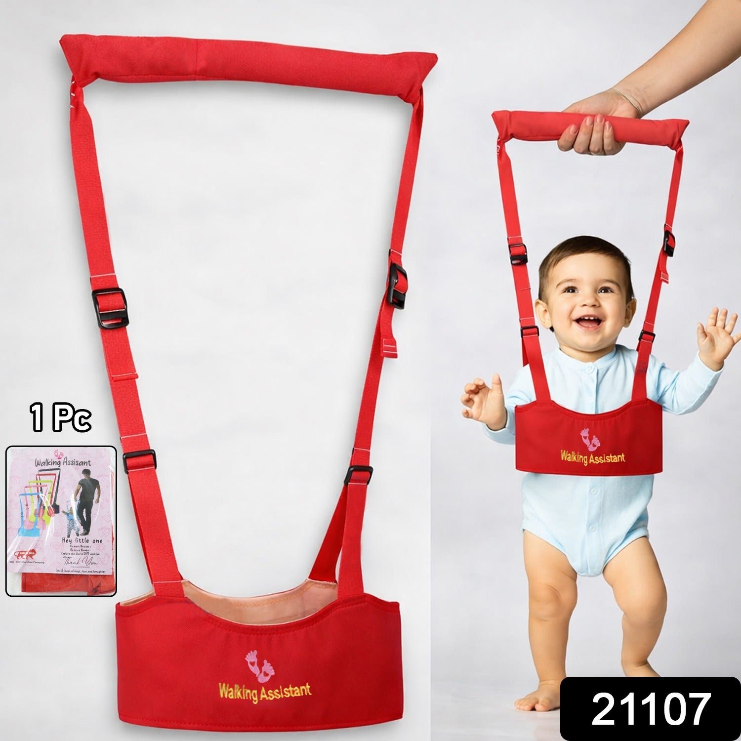 Baby Walking Assistant Harness – Adjustable Support & Safety Belt
