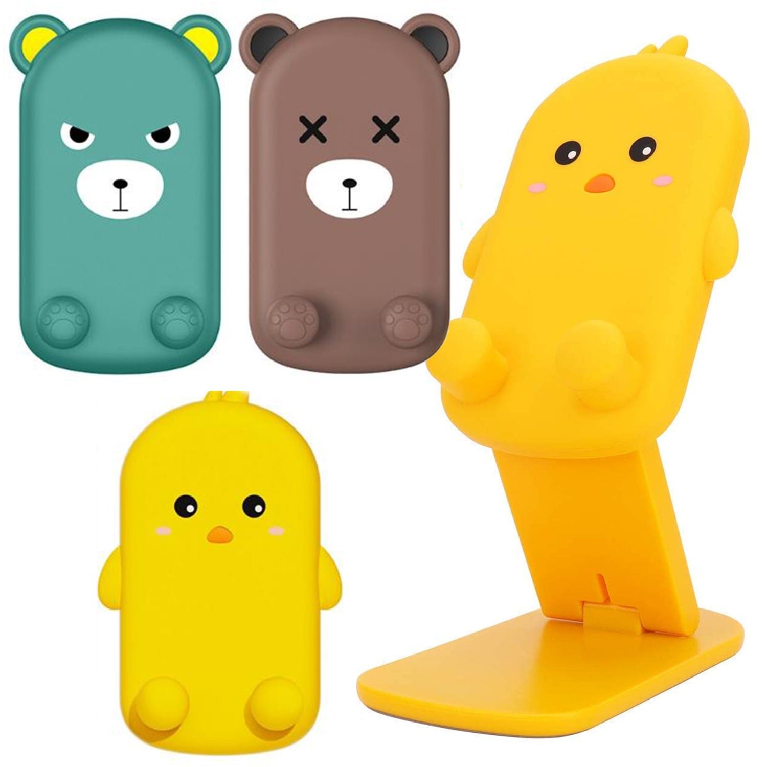 Mobile Stand – Cute Cartoon Adjustable Foldable for Phones & Tablets | PHOBIA