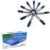Blue Permanent Markers – 10 Pc Set for Whiteboards | InkGlow