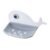 Fish Shape Soap Dish – Wall Mounted, Drainage | VelvetBubbles (Pack of 2)