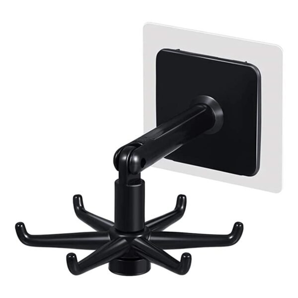 Rotatable Hooks – 360° Swivel for Space-Saving Storage