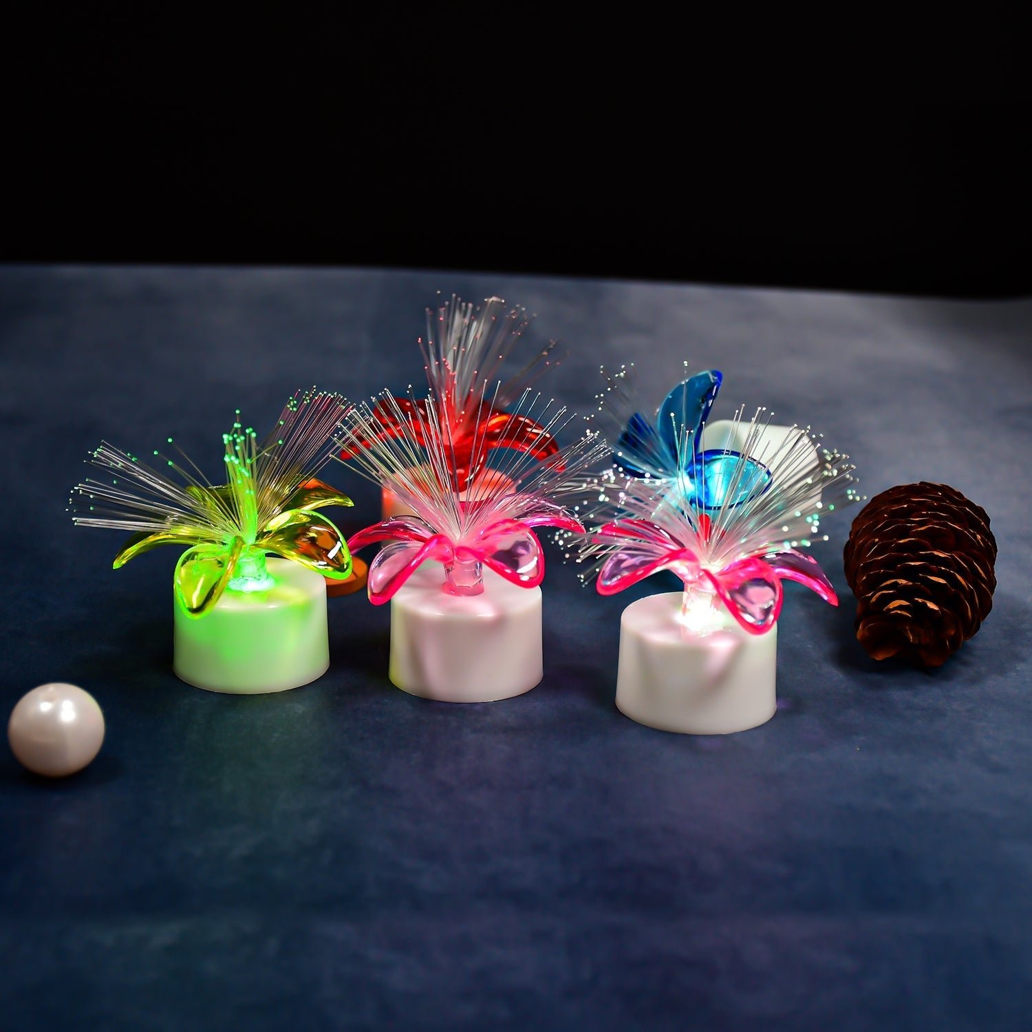 Fiber Optic LED Centerpiece – Color Changing Decor | Tidy Table