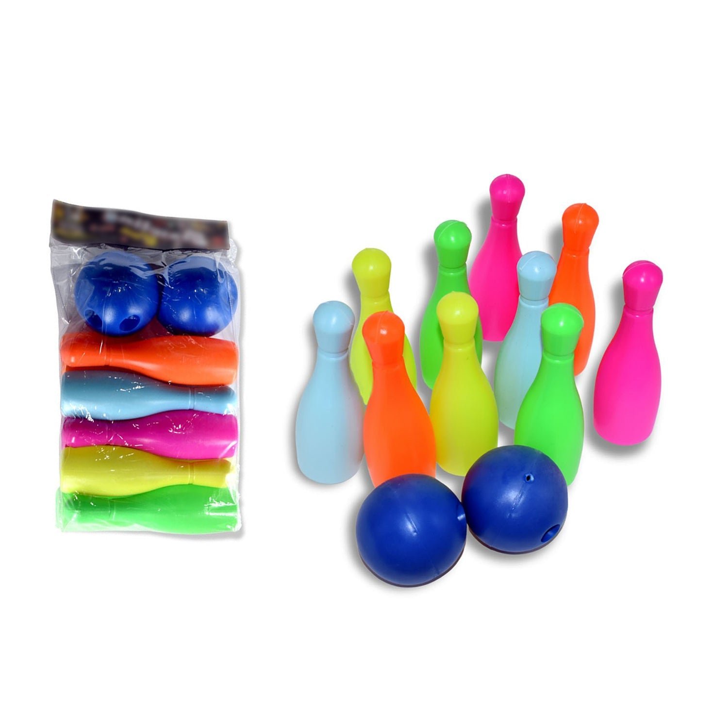 Bowling Game Set for Kids – 10 Pins & 2 Balls | Brain Horizon