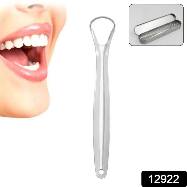 Stainless Steel Tongue Scraper – Oral Hygiene Tool with Case | MintGuard