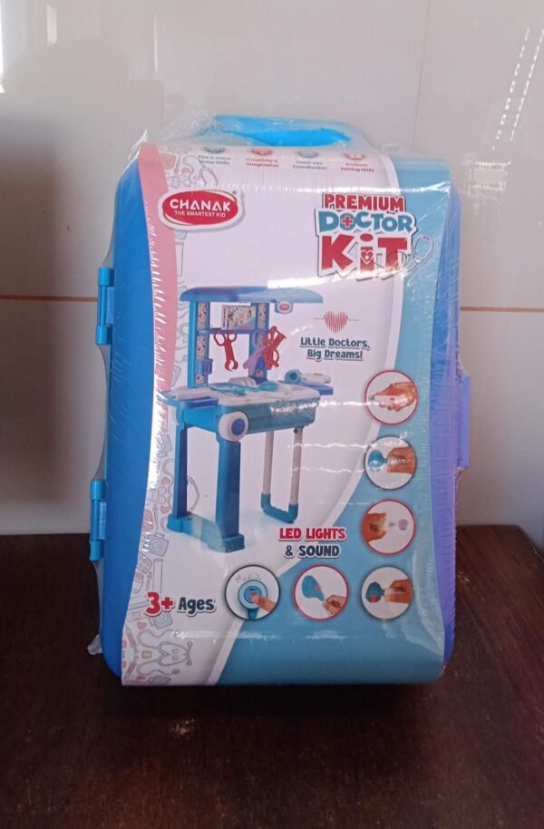 Kids Doctor Set with Trolley & LED Light Instruments | Aditi