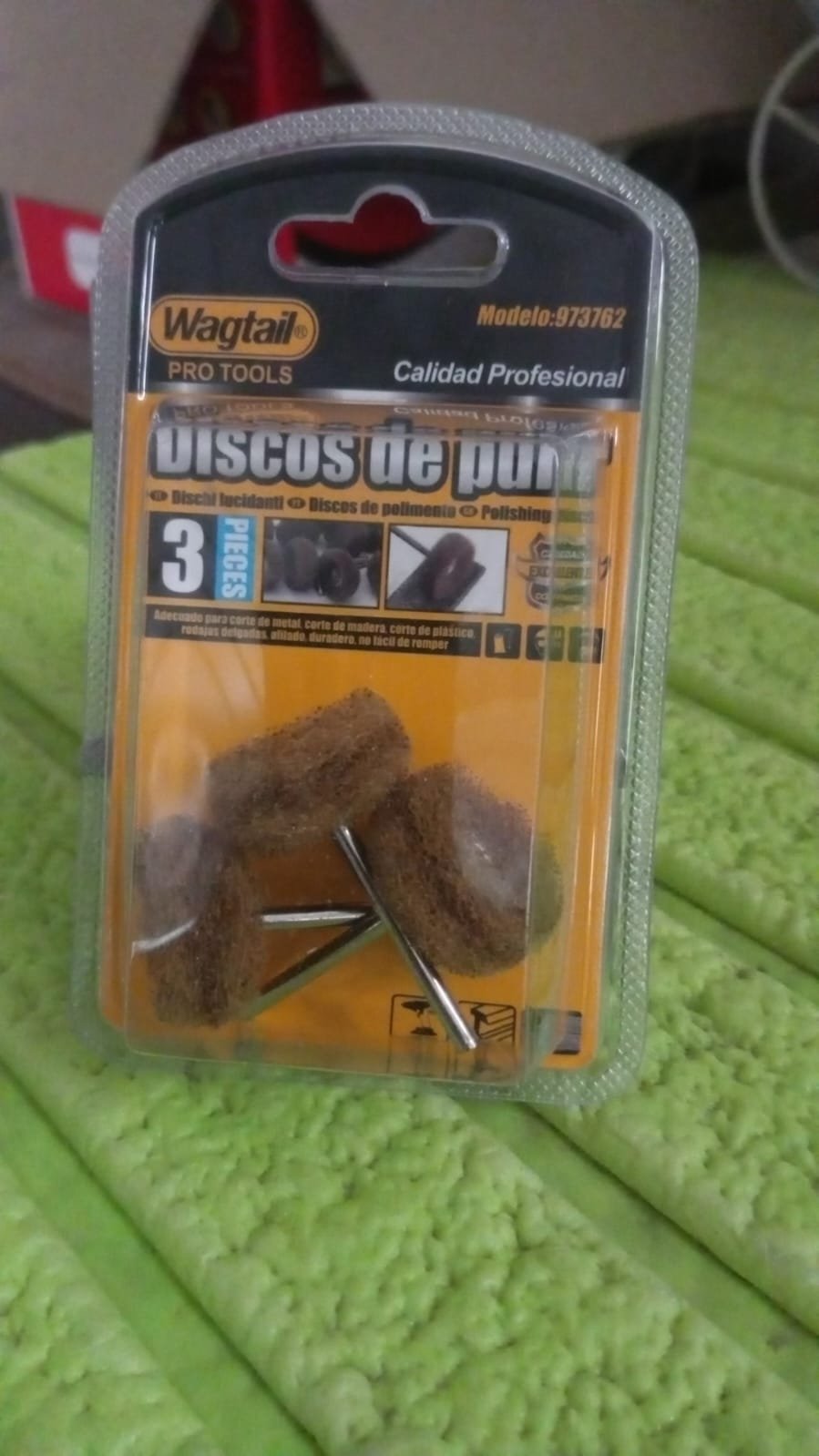 Abrasive Buffing Wheel Set – 3mm Shank for Rotary Tools | Wagtail