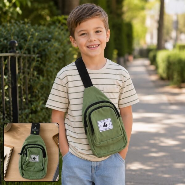 810d3a67-01ab-48d6-a67e-79b683a69a43.jpg Kids Multi Pocket Sling Crossbody Chest Bag Canvas Bag for Little Boys Girls (1 Pc)