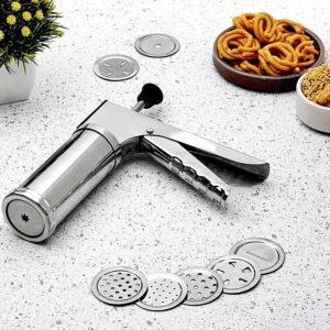 Kitchen Press – 15-in-1 Stainless Steel Sev Maker | RaceCore
