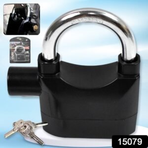 Siren Alarm Lock – Waterproof Anti-Theft Padlock | VelvaBloom