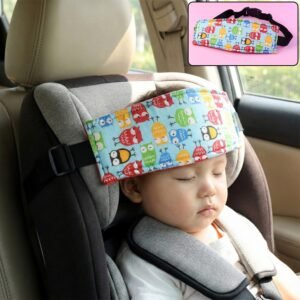 82d28457-21b5-467b-8e66-ac1688bb9225 Baby Car Seat Head Support Strap โ Adjustable Padded Comfort