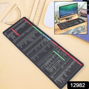 Shortcut Keyboard Mat – Large Anti-Slip Desk Pad | worko
