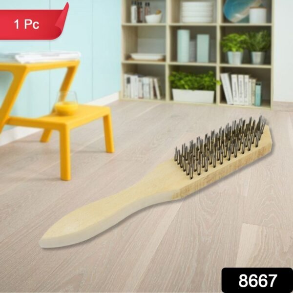 Steel Wire Brush – Heavy-Duty Rust & Paint Removal Tool | Indo Glow