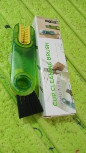 Bottle Cleaning Brush – 3-in-1 Cup & Lid Scrubber | SparkleTidy