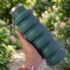 Silicone Foldable Water Bottle for Travel and Sports Hydration