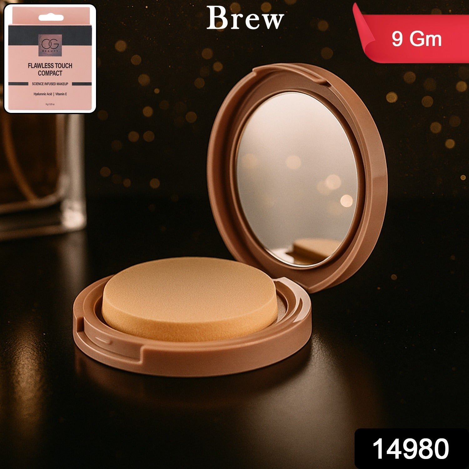 Flawless Touch Compact Powder – Hydrating Matte Finish
