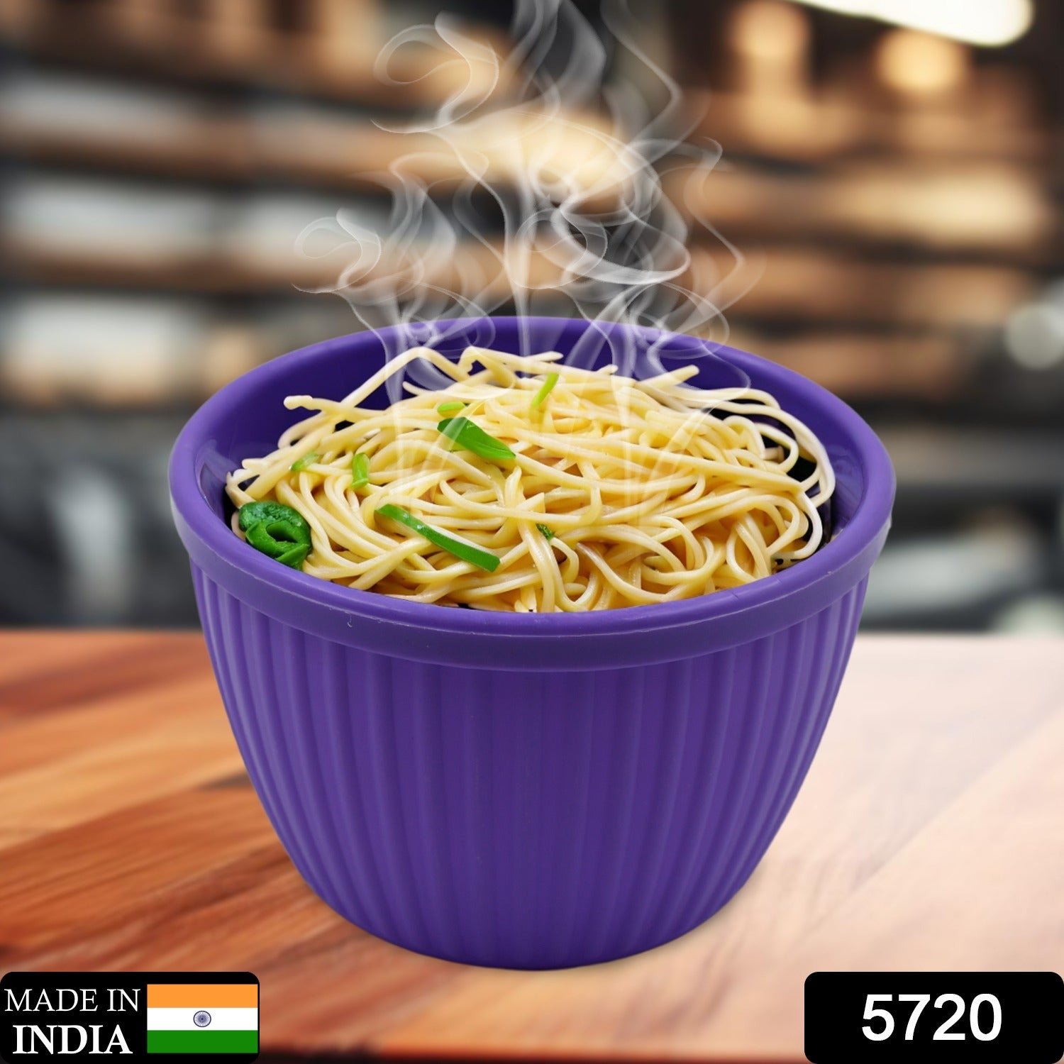 Plastic Noodles Bowl – Microwave Safe, Multi-Purpose | Packorra