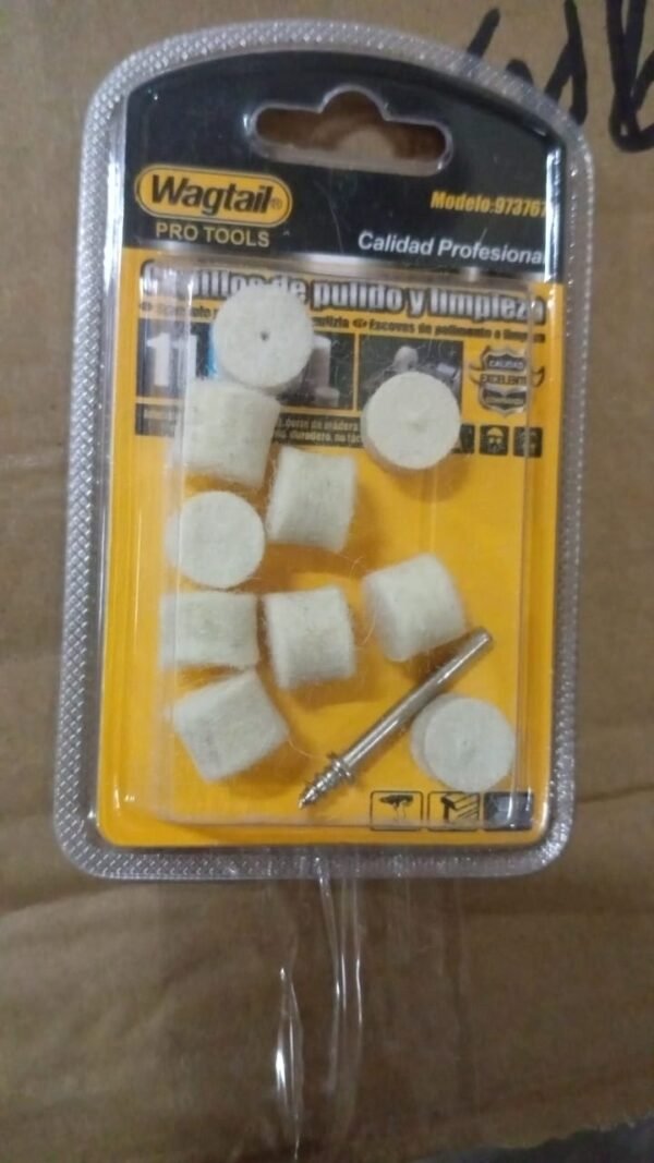 86b0008b-6c16-40ad-9b56-25628b411890 Wool Felt Polishing Pad – 11 Pcs Rotary Tool Accessory | ToolMate Pro