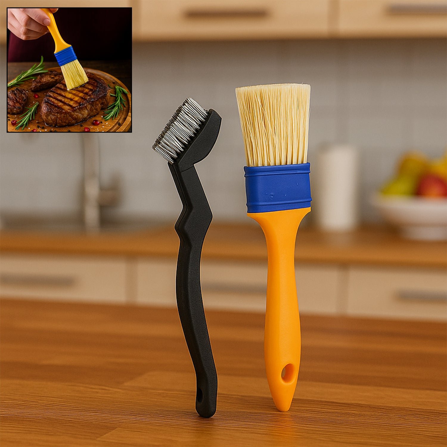 Basting Brush Set – Multifunction Kitchen Tool | Bake & Dwell